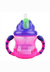 Vaso con manijas y sorbete antiderrame, con tapa deslizante - 240ml Nuby