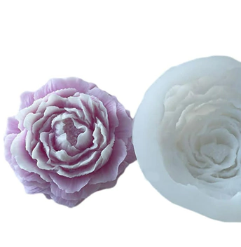 Molde peonia chica blanca - comprar online