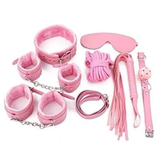 KIT BONDAGE 7 PIEZAS ROSADO