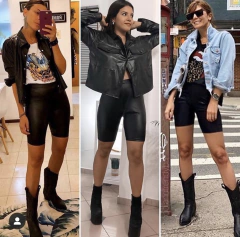 CALZAS BIKER CUERO en internet