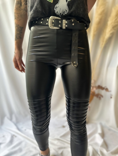 CALZA MOTTO DISCO BLACK
