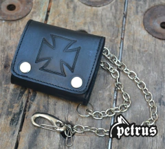 Billetera de Cuero Cruz malta