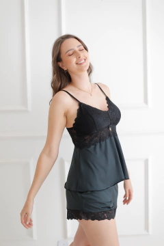 BABYDOLL PRETO (SHORT MAIOR) - comprar online