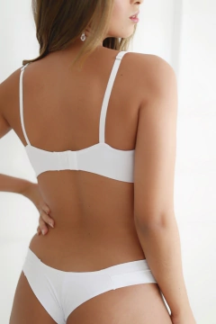 Conjunto Tule Bordado Branco - comprar online