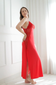 Camisola Longa Vermelha - comprar online