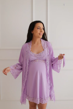 COMBO Camisola Amamentação + Hobby Lilás na internet