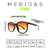 Óculos de Sol Fire Marrom - comprar online
