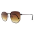 Óculos de Sol Hexagonal Café