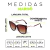 Óculos de Sol Margô Marrom - comprar online