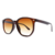 O Óculos de Sol Fire Marrom possui um design urbano, em formato hexagonal, feito 100% em acetato italiano na cor marrom e lentes na cor marrom degradê.  