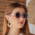 Óculos de sol Afrodite Branco - comprar online