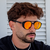 Óculos de Sol Boss Laranja Espelhado - comprar online