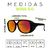 Óculos de Sol Boss 3.0 Laranja Espelhado - comprar online