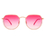 Óculos de Sol Mini Lana Rosa Degrade - comprar online