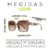Óculos de Sol Louis Bege - comprar online