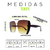 Óculos de Sol Tati Marrom - EVO Glasses