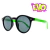 Óculos de Sol Mini Doha Preto e Verde - comprar online