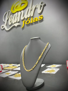 CORRENTE CARTIER ELO DUPLO 6MM FECHO CANHÃO - comprar online