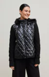 jaqueta feminina nylon tricot anselmi ambicione