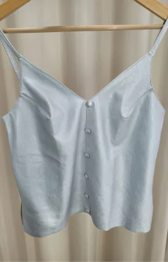 Regata Courino Botões - Prata - loja online