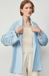 casaco feminino em tricot anselmi ambicione
