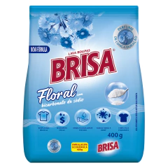 Detergente em pó Brisa Floral com Bicarbonato 400g