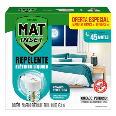 Mat Inset Elet. Líquido Apar + Ref 45 noites