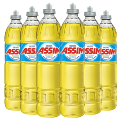 Kit 6 Detergente Lava Louças Assim Neutro 500ml - comprar online