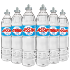 Kit 6 Detergente Lava Louças Assim Clear com Glicerina 500ml - comprar online