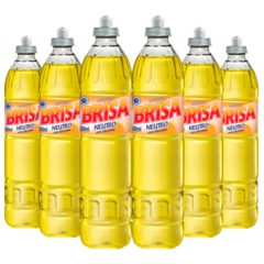 Kit 6 Detergentes Lava-Louças Brisa Neutro 500ml - comprar online