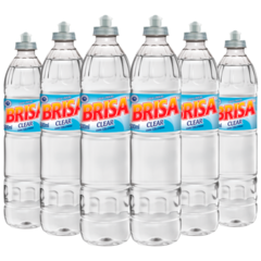 Kit 6 Detergentes Lava-Louças Brisa Clear 500ml - comprar online