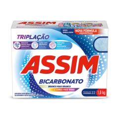 Lava Roupas em Pó Assim Bicarbonato 1,6kg - comprar online