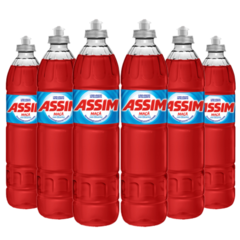 Kit com 6 Detergente Lava Louças Assim Maçã 500ml - comprar online