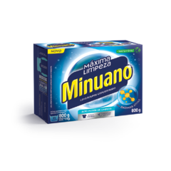Sabão em pó Minuano Máxima Limpeza 800g