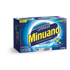 Sabão em pó Minuano Máxima Limpeza 1,6Kg