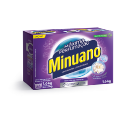 Sabão em pó Minuano Máxima Perfumação 1,6Kg