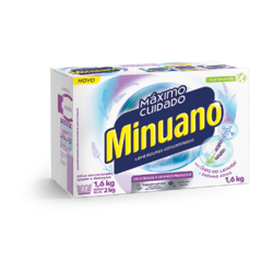 Sabão em pó Minuano Máximo Cuidado 1,6Kg