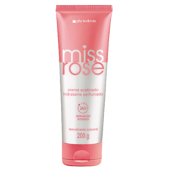 Creme Acetinado Hidratante Corporal - Bisnaga Miss Rose 200g