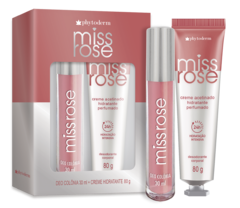 Kit Phytoderm Miss Rose Mini 30ml + Creme Acetinado 80g
