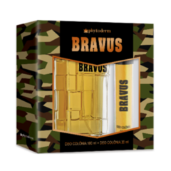 Kit Phytoderm Bravus Mini Deo Col 100ml + Mini 30ml