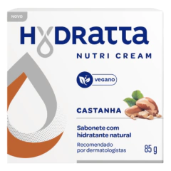Sabonete Em Barra Hydratta Castanha 85G