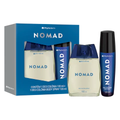 Kit Presente Phytoderm Nomad - Deo Colônia 100ml + Body Spray 120ml