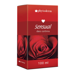 Deo Colônia Sensual Phytoderm - Perfume Feminino - 100ml na internet