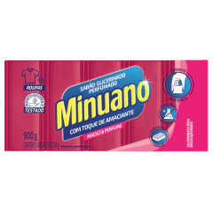 Sabão em Barra Glicerinado Minuano Toque de Amaciante 900g