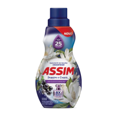 Amaciante Assim Concentrado Jasmim E Cassis 500Ml