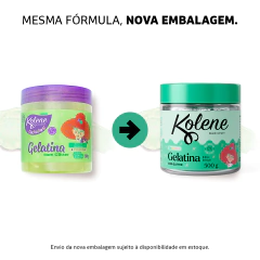 Modelador Gelatina Kolene Cachinhos C/ Glitter 500G na internet