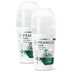 Kit com 2 Desodorante Rollon Francis Hydratta Macadâmia da Austrália 50ml - comprar online
