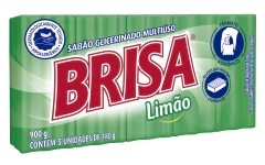 Sabão em Barra Glicerinado Brisa Verde Limão 900g - 5 unidades de 180g - comprar online