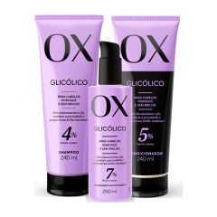 Kit Ox Glicólico Duo 240ml + Tratamento Acidificante 200ML