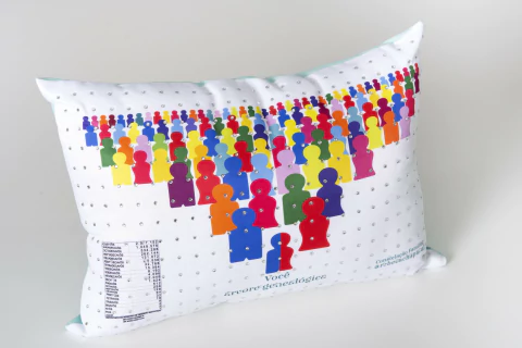 Almofada da Ancestralidade com Brilho - Saúde & Bem-Estar